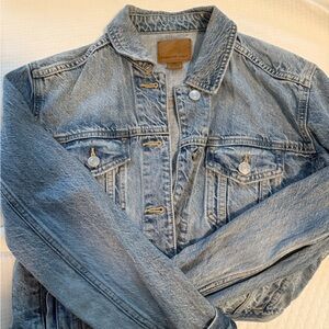 American Eagle Outfitters Light Blue Denim Jacket